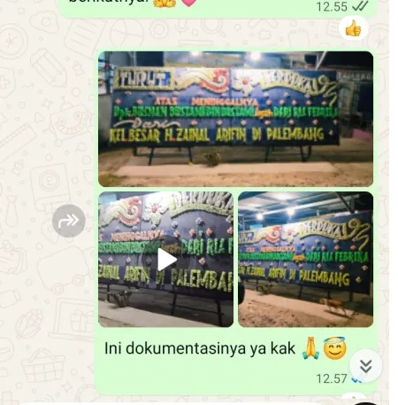 Pengiriman Papan Bunga Duka Rawa Terate